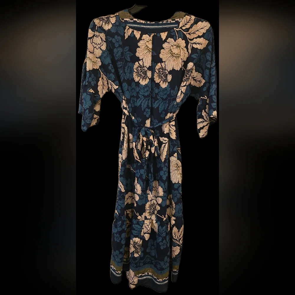 Sofia Vergara Floral Kimono Dress - Size 8-10 - Picture 2 of 7